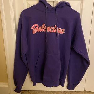 Limited Edition Mega Yacht Balanciega purple hoodie